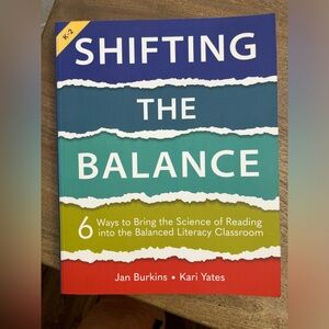 Shifting the Balance by Jan Burkins Brand New